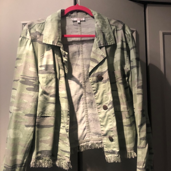 DENIM Camouflage Jacket Shirt - Picture 6 of 9